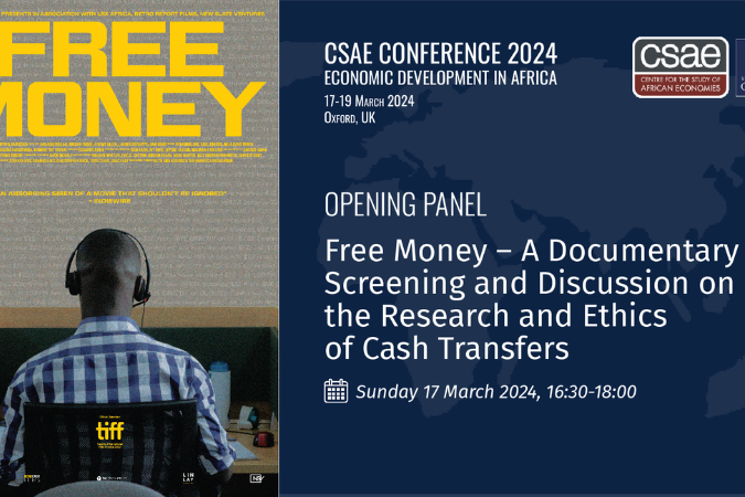 Free Money Documentary Screens at Oxford University